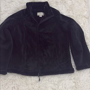 Black Faux Fur Jacket